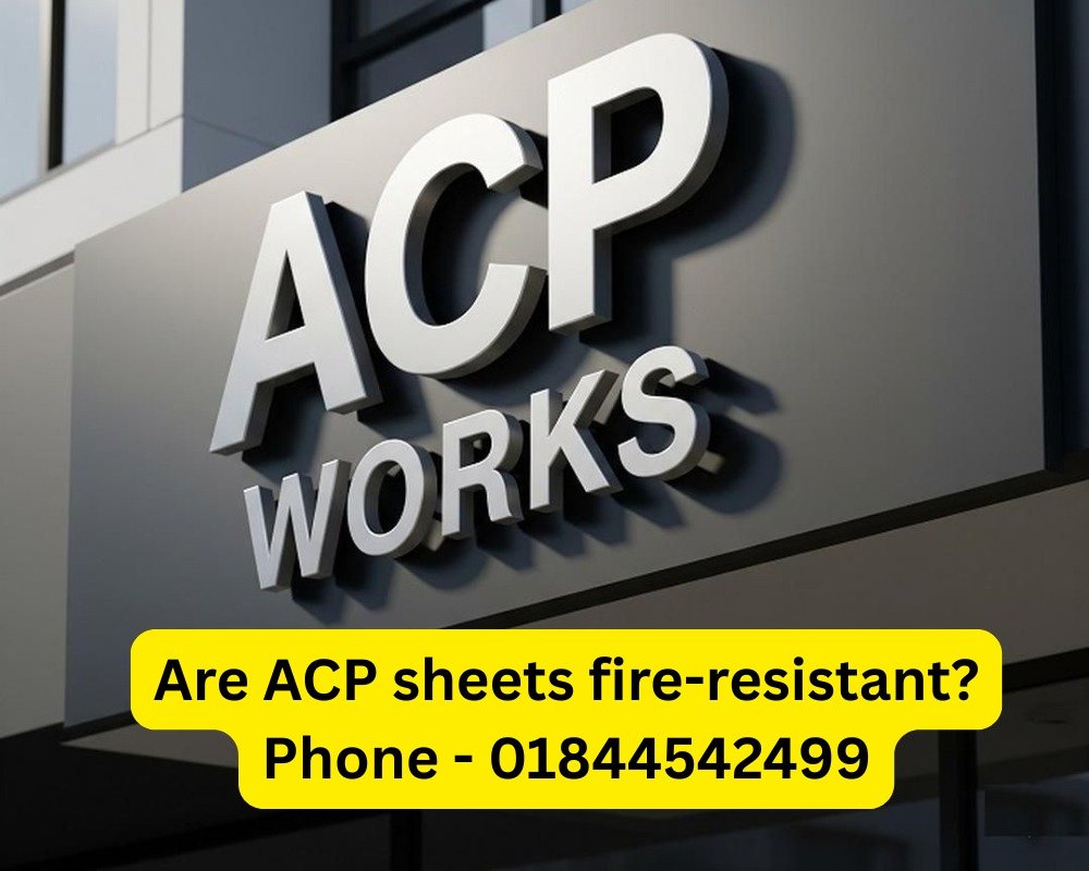 Are ACP sheets fire-resistant?